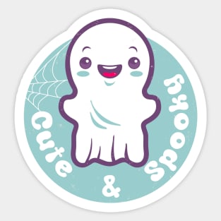 Cute Ghost Sticker